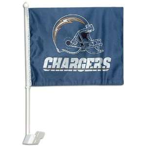 Chargers Fremont Die NFL Car Flag 