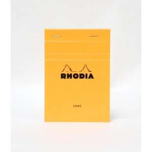  Rhodia Top Staplebound Lined Notepad. 80 Sheets Each 