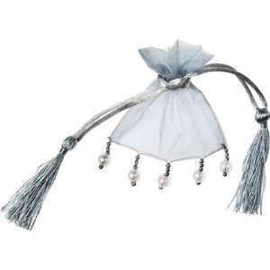   Organza Gift and Favor Bag (with beads and tassels)