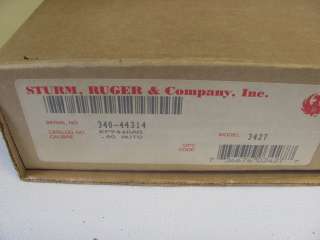 This is a Ruger vintage empty box.