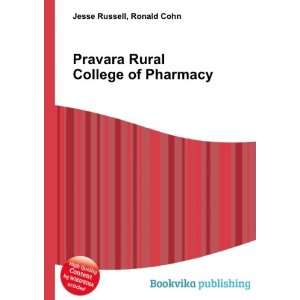  Pravara Rural College of Pharmacy Ronald Cohn Jesse 
