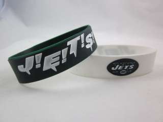 NFL New York Jets Wristbands Bulk Bandz Bracelet  