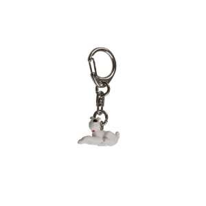   SNOWY LYING DOWN KEY RING FROM THE ADVENTURES OF TINTIN Toys & Games