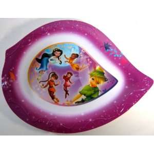  Disney Tinkerbell and Friends Leaf Plate 