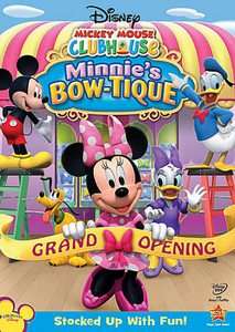 Mickey Mouse Clubhouse Minnies Bow tique DVD, 2010  