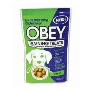  Obey Training Treats Treats for Dogs, Small, 7.5 oz, Case 