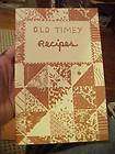 1990 COOKBOOK OLD TIMEY RECIPES from CAROLINAS, TENNESSEE, KENTUCKY 