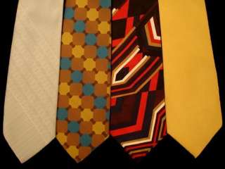 Lot Of 8 Vintage Ties Barrister Essex Row 1970’S  