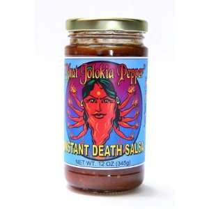 Red Hot Foods Jolokia aka Instant Death #2 Salsa   Bhut Jolokia Pepper 