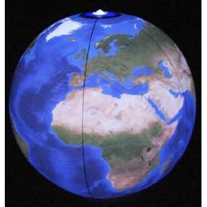   Led Lighted Satellite Imagery Inflatable Earth Ball 