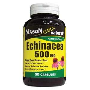  2 Pack Special of MASON NATURAL ECHINACEA 500MG CAPSULES 