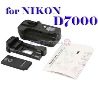 New MB D11 MBD11 Battery Grip for Nikon D7000 DSLR EN EL15 D 7000 + IR 