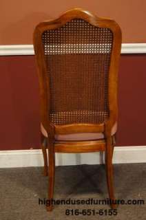 THOMASVILLE Tableau French Provincial Cane Back Side Chair  