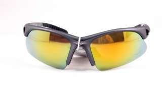 Vertx VT Sunglasses Model VT 5007 03 Front Grey Frame, Black Nose/Ear 