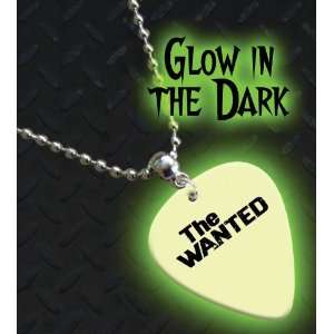  The Wanted Glow In The Dark Premium Guitar Pick Necklace 