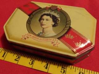 1953 H.M. Queen Elizabeth II Souvenir of Coronation Tin   Harry 