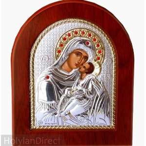 Theotokos Mother of God Silver Byzantine Icon Arts 