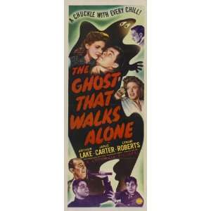 The Ghost That Walks Alone Poster Movie Insert (14 x 36 Inches   36cm 