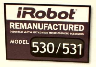 iRobot Roomba Model 530/531 (Vacuum Cleaning Robot   5th Generation 
