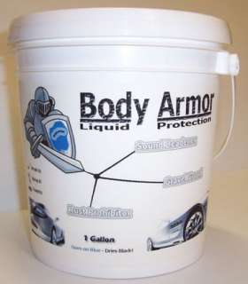 Gallon Liquid Body Armor a product of Fatmat Sound Control Inc