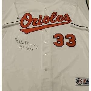  Eddie Murray Autographed Jersey