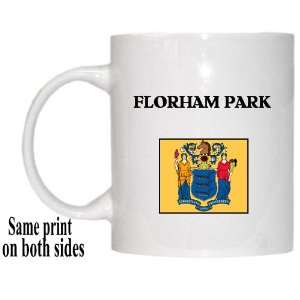  US State Flag   FLORHAM PARK, New Jersey (NJ) Mug 
