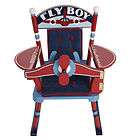 rocking chairs kids rocker fly boys airplane children childrens room