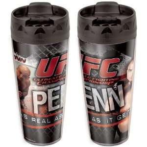  UFC BJ Penn 16oz Contour Travel Mug 