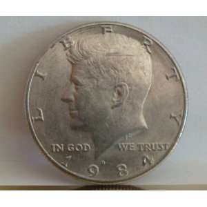  1984 d Kennedy Half Dollar 