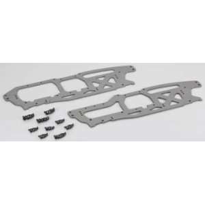 hpi racing Main Chassis Set 2.5mm, Gray Savage Flux