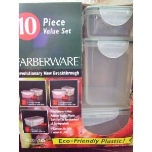    Farberware Eco Friendly Plastic   Ten Piece Set