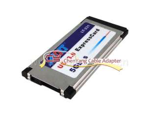 1port Express Card 34mm to USB 3.0 Adapter Power LT 231  