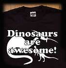 Dinosaurs are awesome t shirt… brontosaurus t rex, Jurassic park ,
