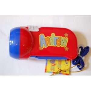  My Name Personalized Flashlight Andrew Toys & Games