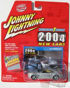 JOHNNY LIGHTNING LIGHTNING STRIKE 2004 NISSAN 350 Z #8  