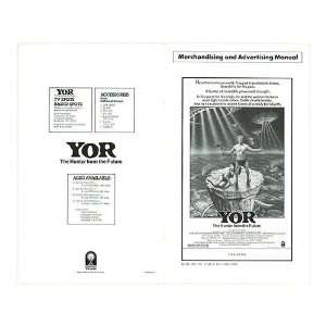  Yor The Hunter From The Future Original Movie Poster, 8.5 