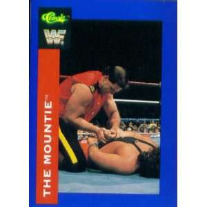   1991 Classic WWF Wrestling Card #66  The Mountie