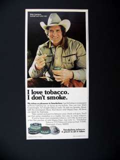 Skoal Happy Days Copenhagen Tobacco 1978 print Ad  