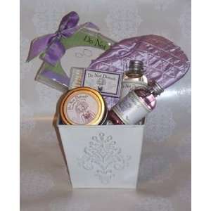  Lavender Spa & Sleep Mask Gift Basket Beauty
