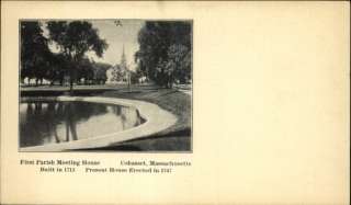 COHASSET MA First Parish Meeting House c1905 Postcard  