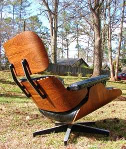 HERMAN MILLER EAMES ROSEWOOD LOUNGE CHAIR NO OTTOMAN 670 671 MID 