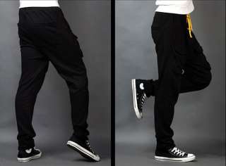 Fashion Style Mens Casual Jogging Rope Sport Harem Trousers Pants 3 
