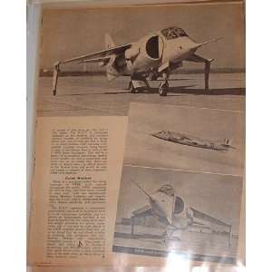 Vintage 1960s Hawker Siddely Kestrel article