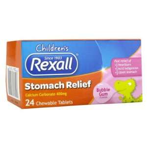   Childrens Stomach Relief   Bubble Gum, 24 ct