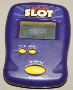 Radica Pocket Slot Electronic Handheld Game 1999  