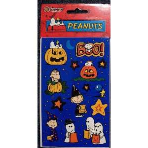  Peanuts Gang Snoopy Halloween Spooky Night Stickers   2 