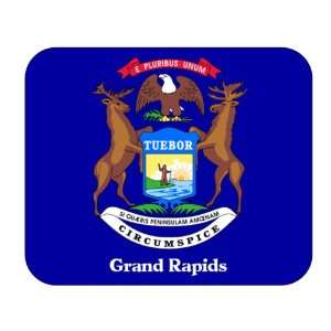  US State Flag   Grand Rapids, Michigan (MI) Mouse Pad 