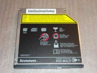    T20N R60 R61 Ultrabay Enhanced DVD+R DL Burner Drive 39T2862 39T2863