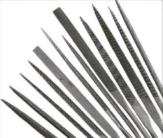 High Carbon Steel Jewelers Lapidary Needle Files 12pcs  