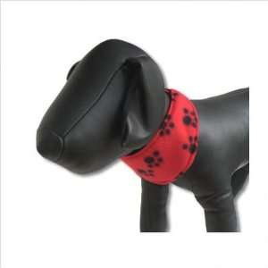  Pawz Fleece Dog Scarf in Red/Black
